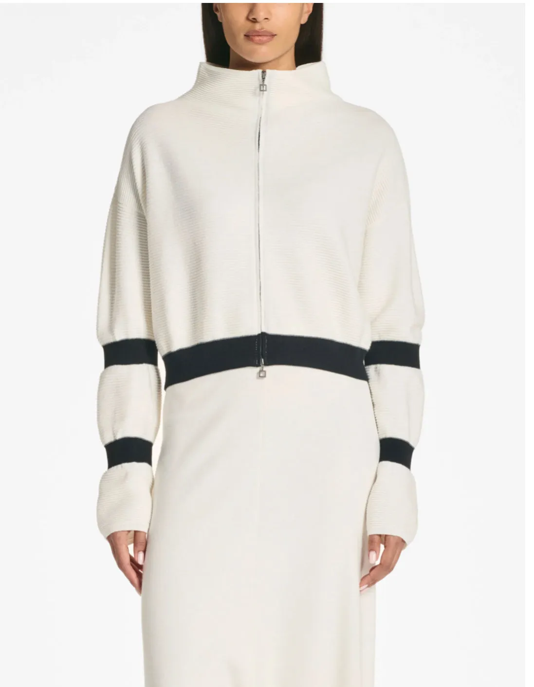 CROPPED CARDIGAN – JERSEY