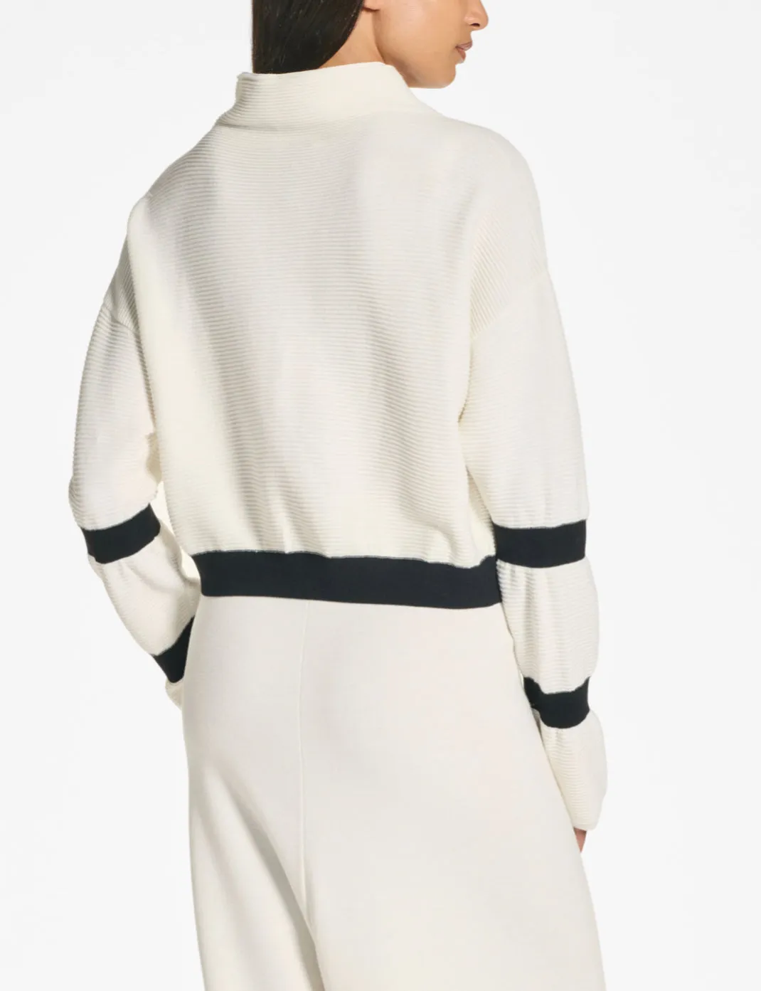 CROPPED CARDIGAN – JERSEY