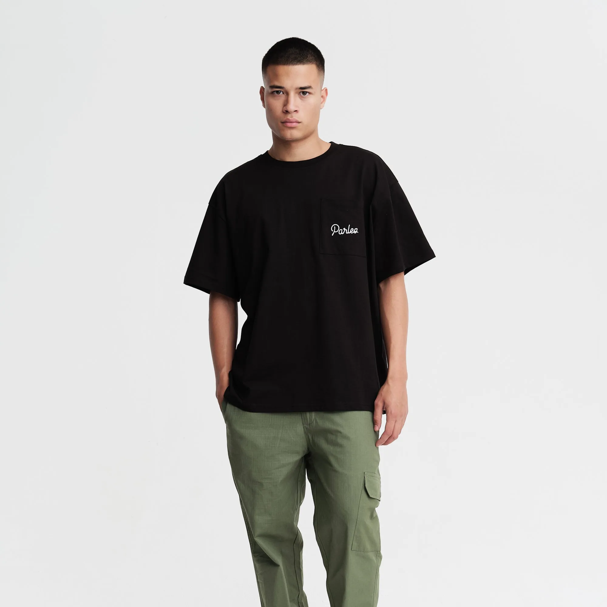 Dale Oversized T-Shirt Black