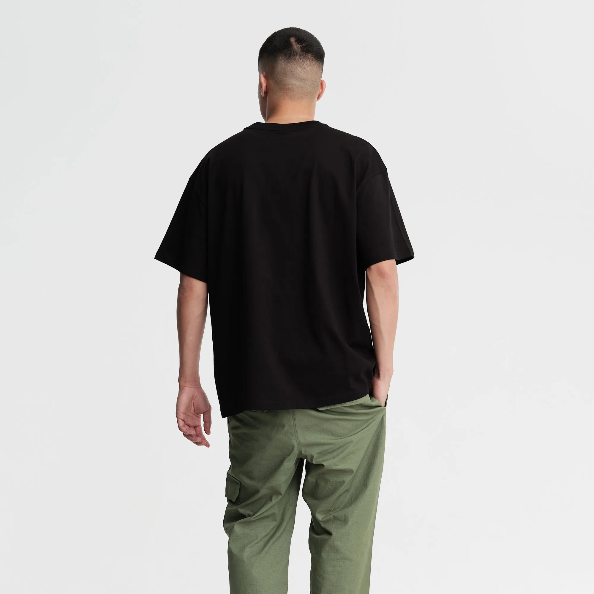 Dale Oversized T-Shirt Black