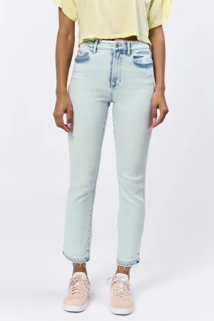 Dear John Frankie Super High Rise Crop Jean Oceanside