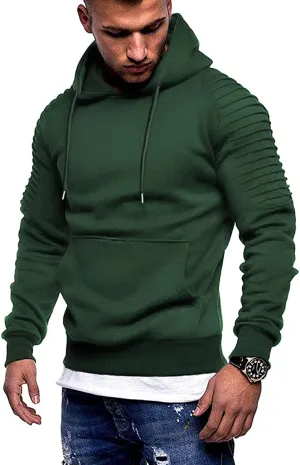 Lightweight Gym Athletic Pullover Hooded Sweater With Pocket (Us Only)