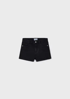 Mayoral Mini Basic Denim Shorts _Black 0236-68
