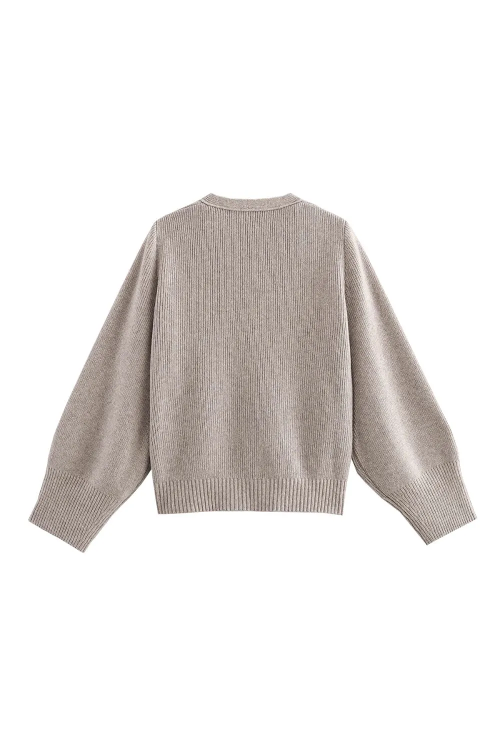 'Paige' Casual Pocket-Detail Knitted Cardigan