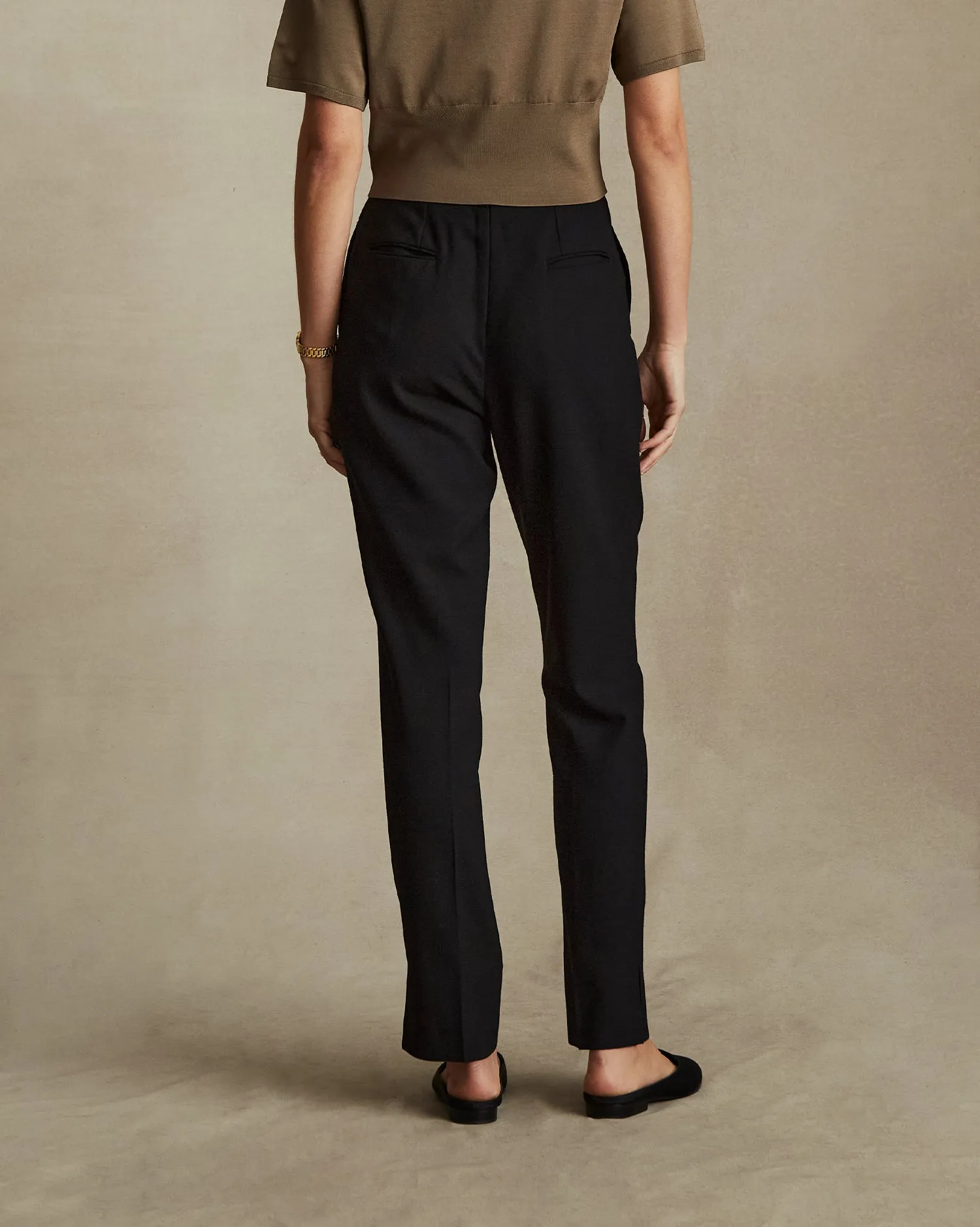 Scarlet Cigarette Trousers - Black