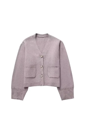 'Serenity' Casual Knit Cardigan Top