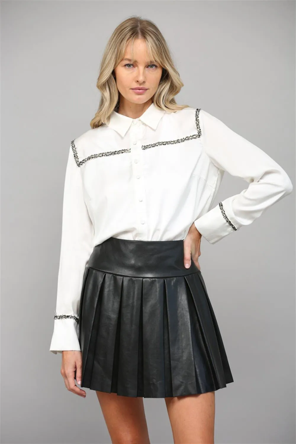 Tweed Clueless Shirt