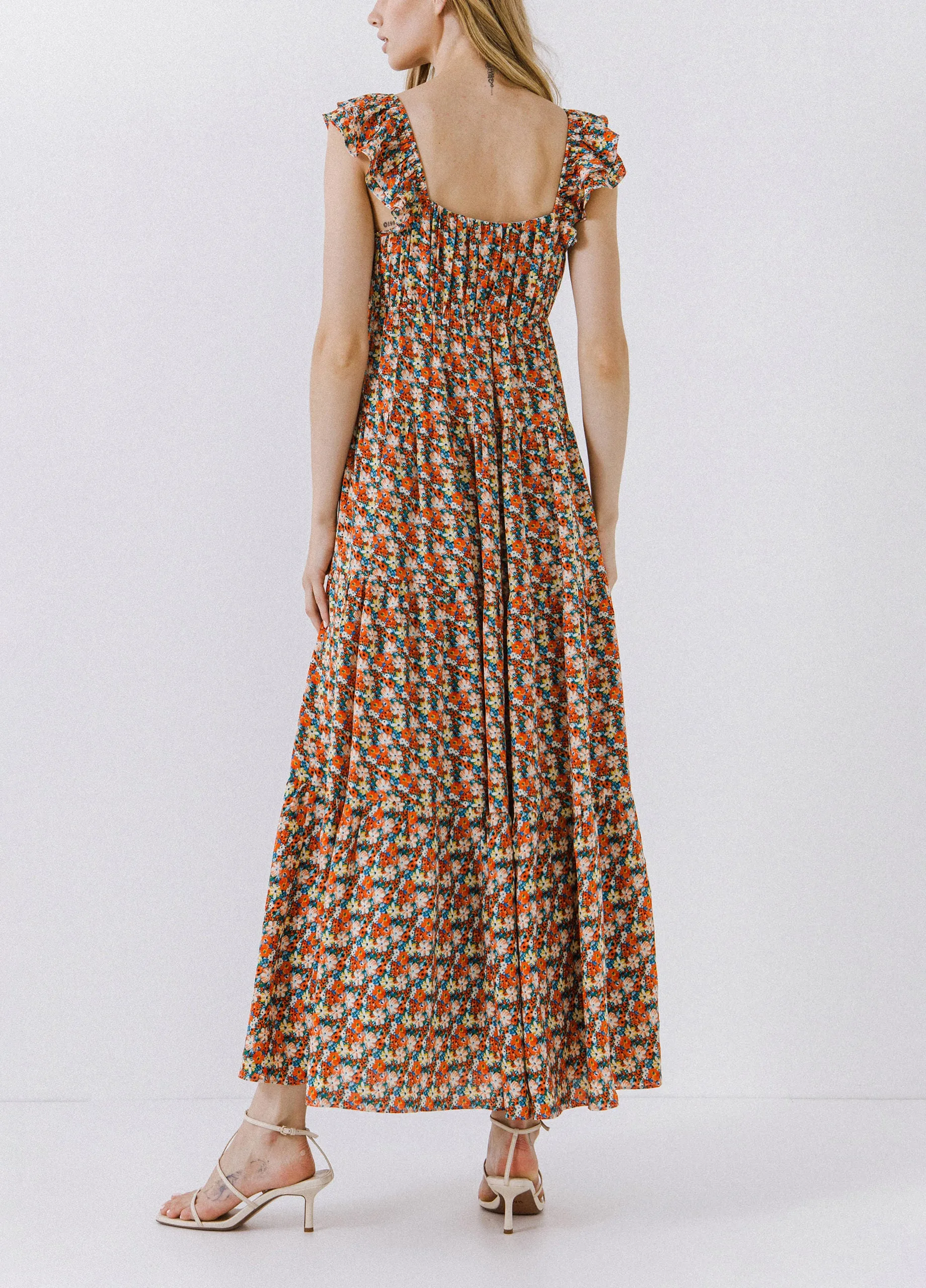 V-Neck Maxi Dress
