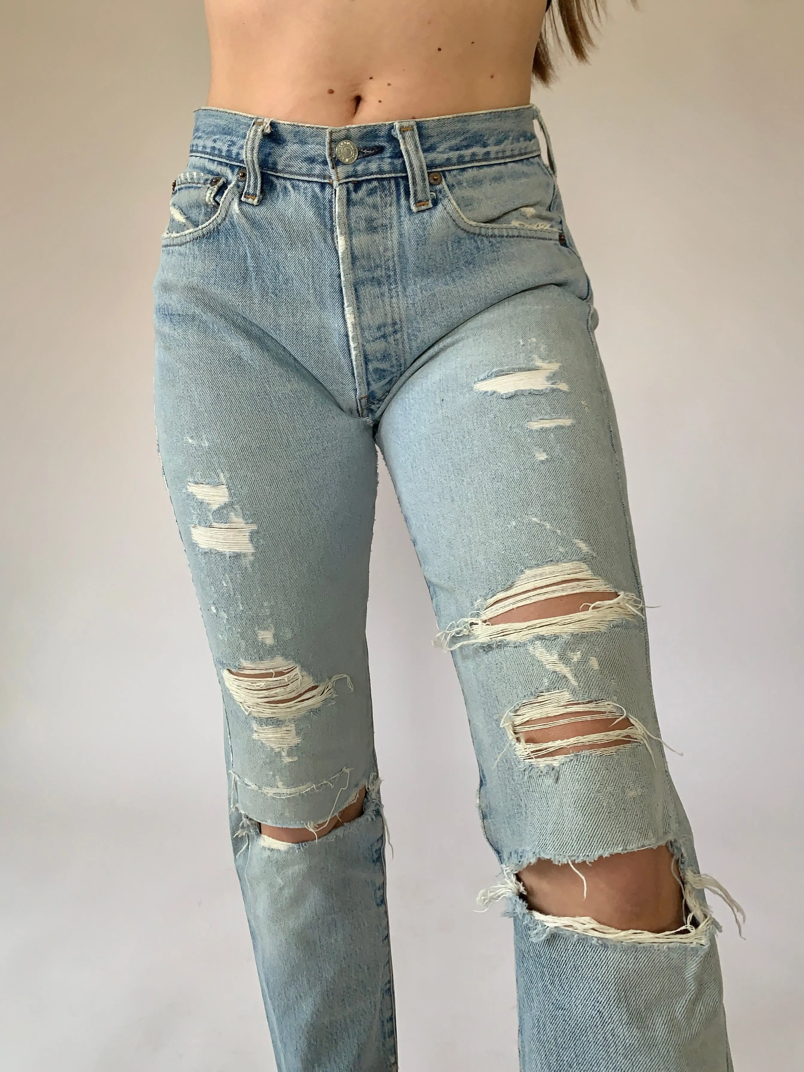 Vintage Levi’s 501 Patchwork