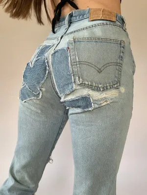 Vintage Levi’s 501 Patchwork