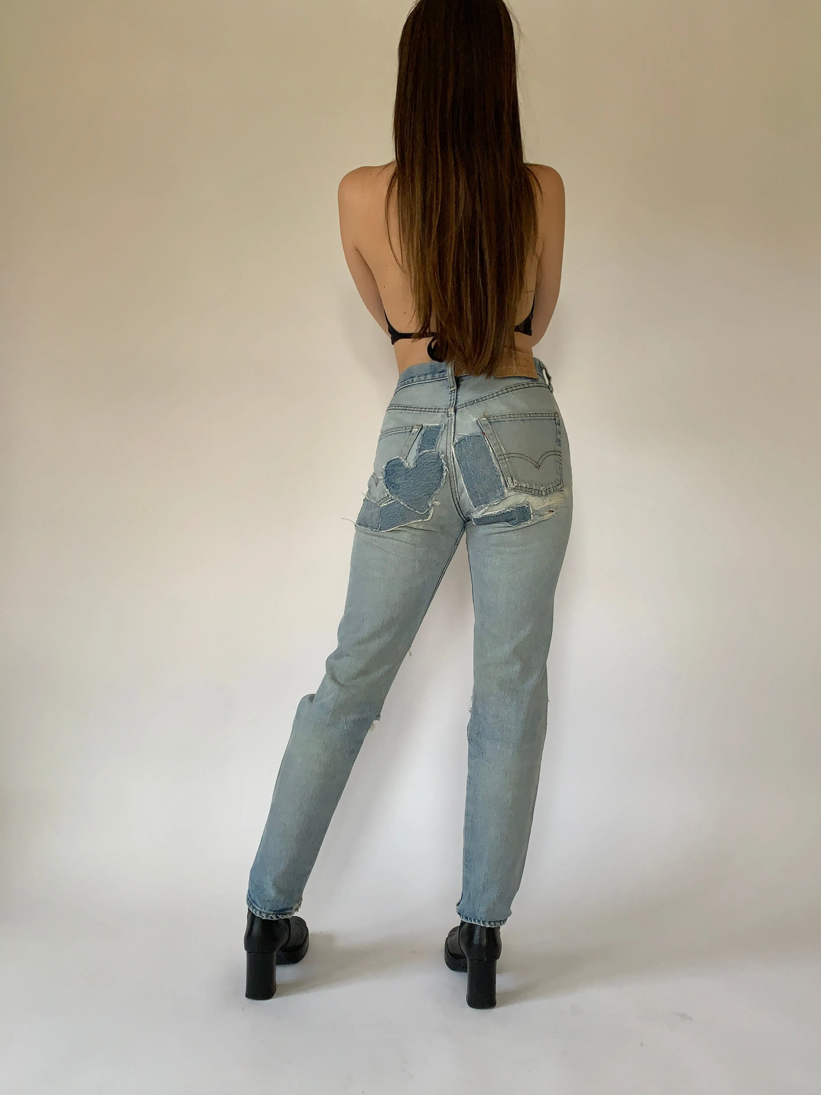 Vintage Levi’s 501 Patchwork