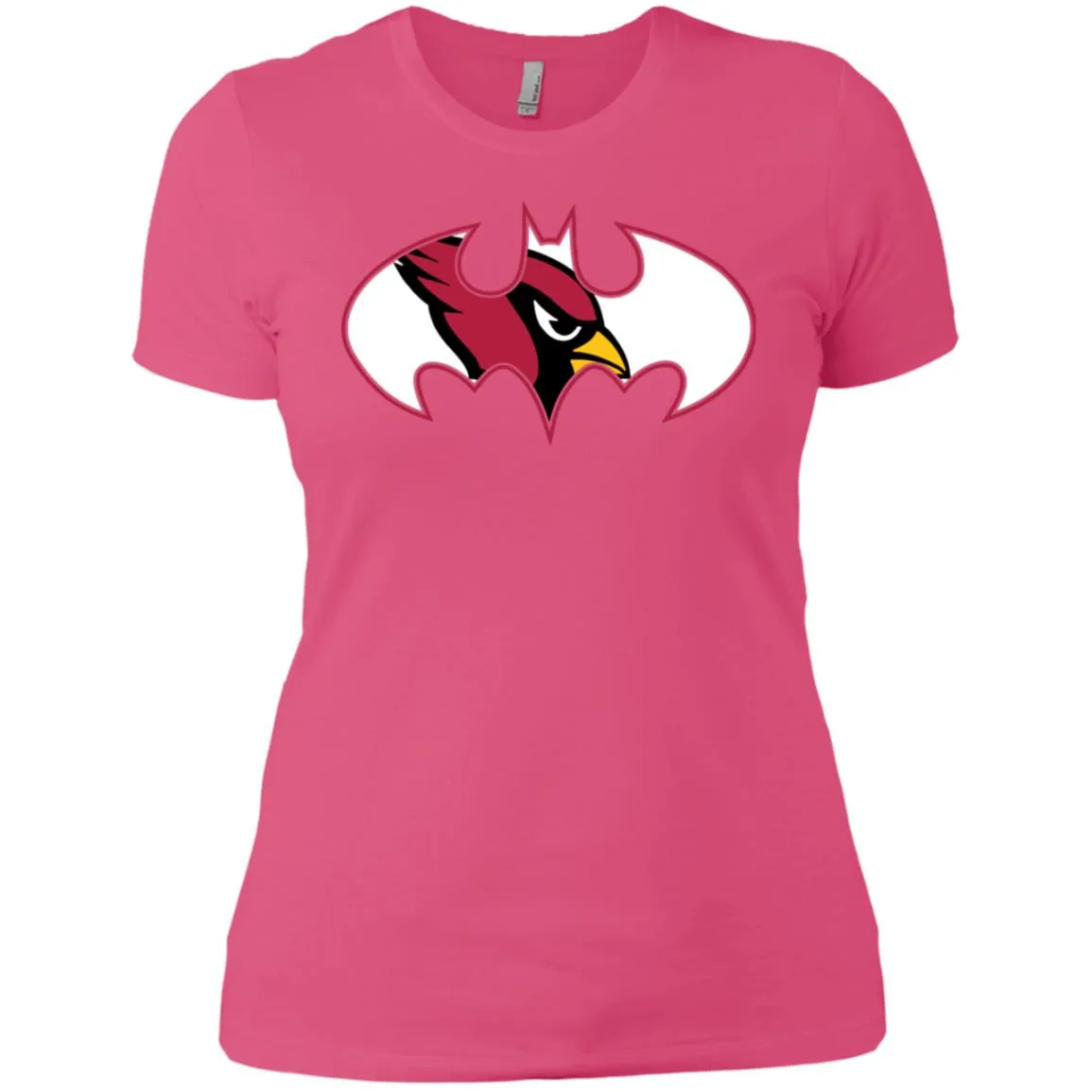 We Are The Arizona Cardinals Batman Nfl Mashup Women Cotton T-Shirt