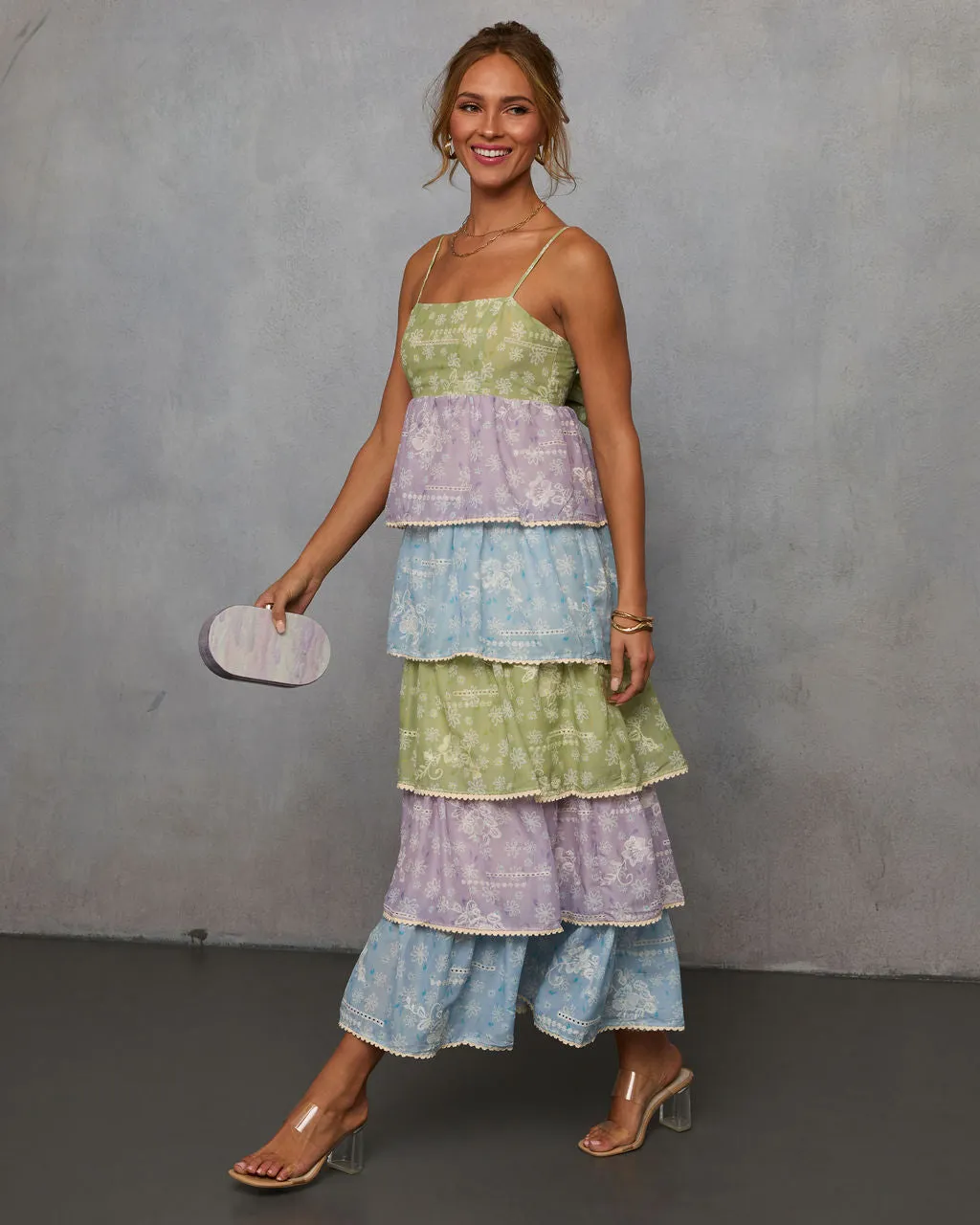 Willow Waltz Tiered Maxi Dress