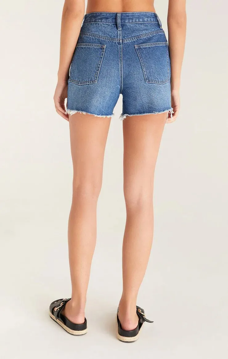 Z Supply Everyday Hi-Rise Denim Shorts