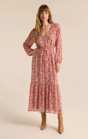 ZSU Della Floral Print Dress