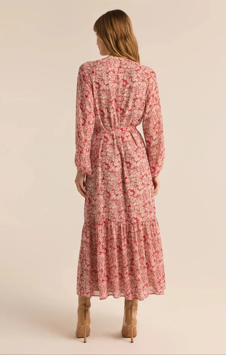 ZSU Della Floral Print Dress